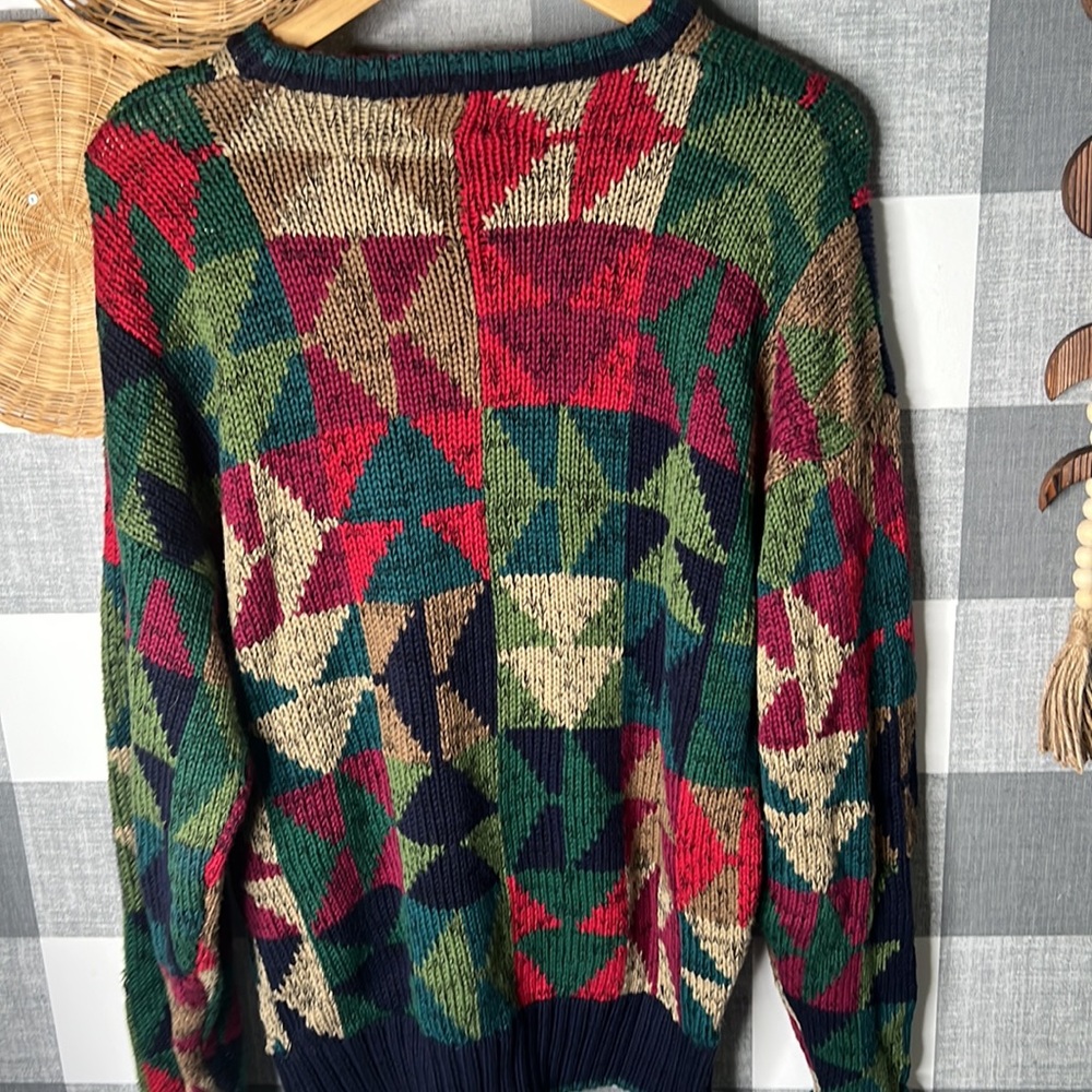 VTG Boston Traders Oversized Sweater - Picture 4 of 4